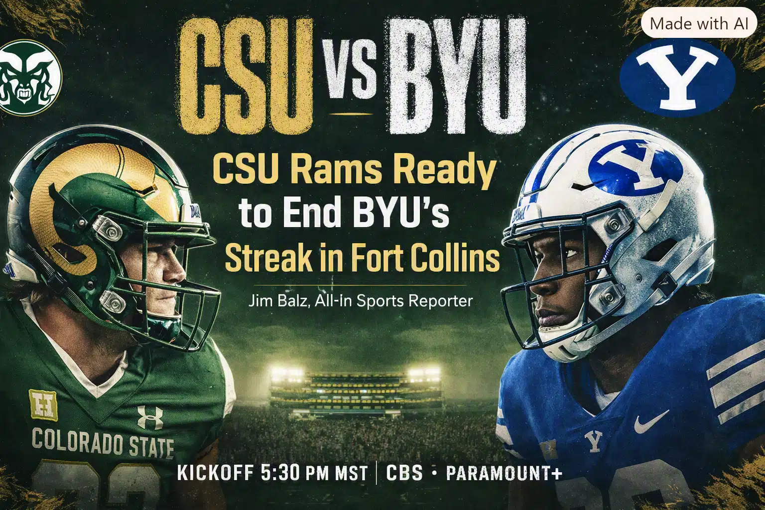 CSU Rams are ready to challenge BYU’s seven‑game streak as Hauss Hejny, and a surging Rams offense prepare for a high‑stakes showdown