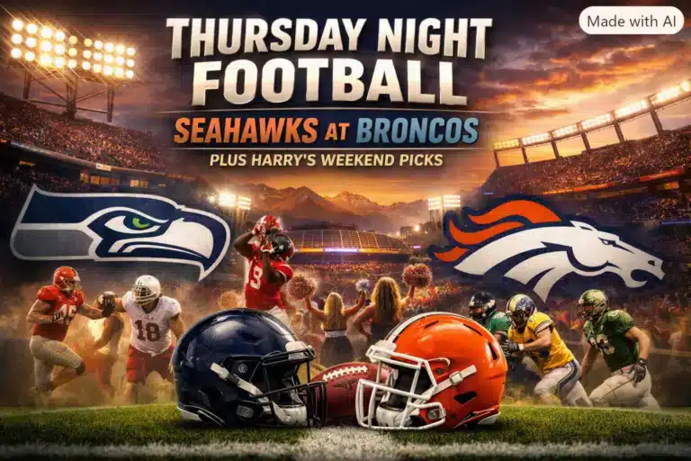 Thursday Night Football: Seahawks at Broncos, Plus Harry's Weekend Picks