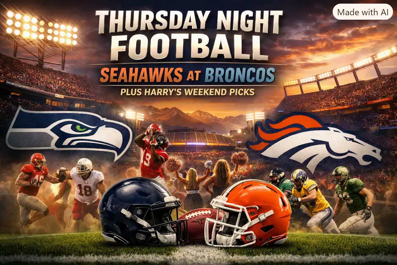 Thursday Night Football: Seahawks at Broncos, Plus Harry's Weekend Picks