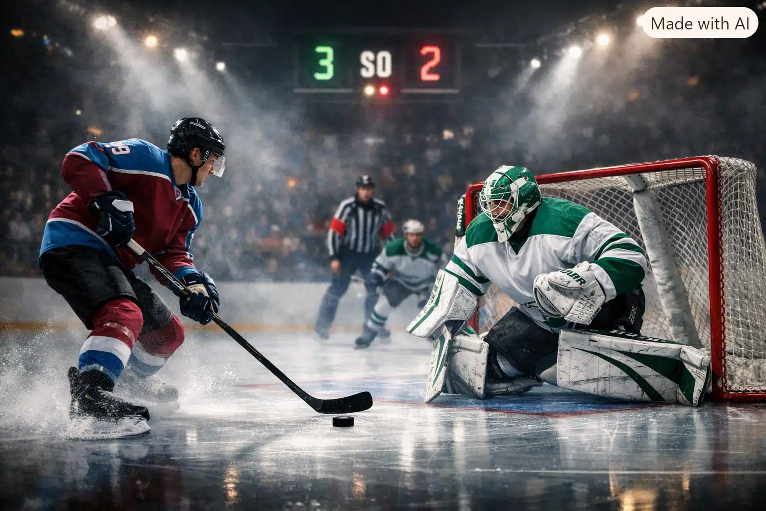 Avalanche Shootout Loss